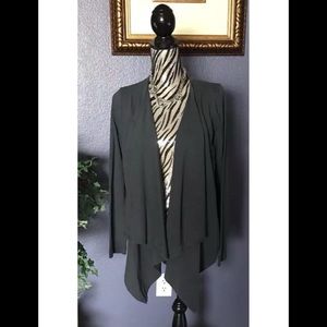 NWT Bryn Walker Cotton Asymmetrical Open Cardigan Sz S
